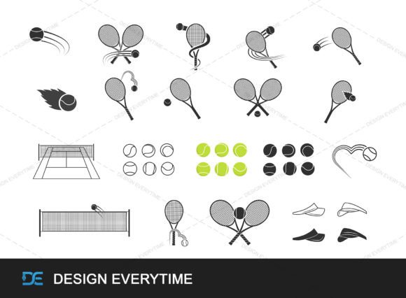 Download Tennis Vector SVG - Sports Silhouette - Premium Resources
