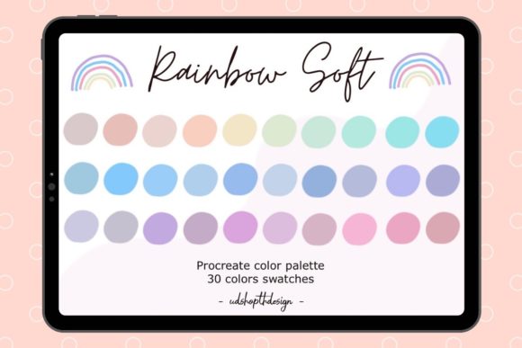 Download Rainbow Soft Color Palette Procreate - Soft color palette Collection