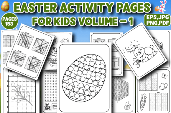 Download Easter Activity Book for Kids Volume – 1 - Premium Resources