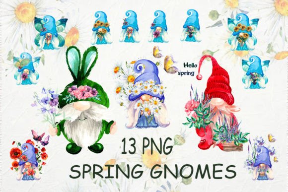 Download Spring Gnome PNG Easter Clipart - Easter clipart Collection